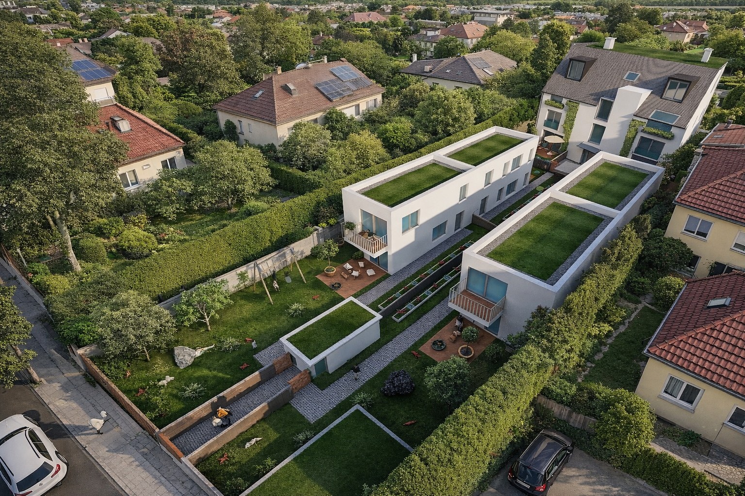 Oberlaa – Neubauwohnungen mit Thermenblick nahe U1 in Wien